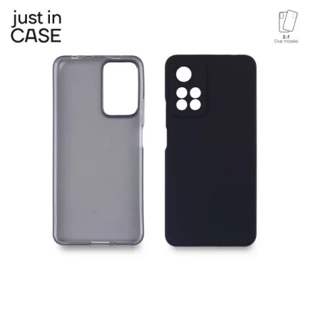 Just in case 2u1 extra case mix paket crni za Redmi Note 11 Pro + 5G ( MIX314BK )
