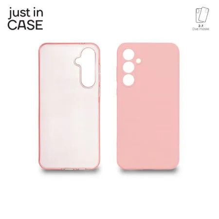 Just in case 2u1 extra case mix paket maski za telefon Samsung Galaxy A55 pink ( MIX228PK )