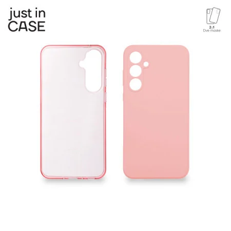 Just in case 2u1 extra case mix paket maski za telefon Samsung Galaxy A35 pink ( MIX227PK )