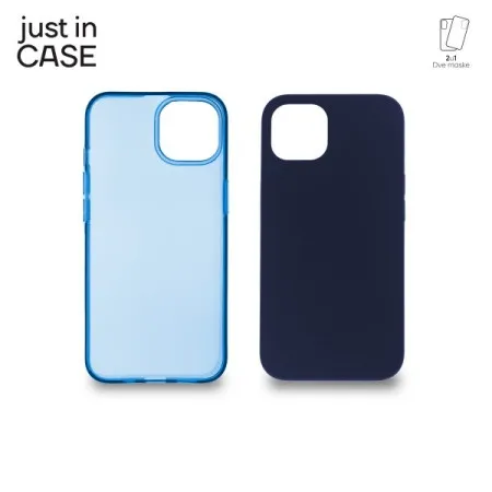 Just in Case 2u1 Extra case MIX paket PLAVI za iPhone 13 ( MIX104DB )
