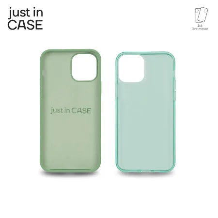 Just in case 2u1 extra case mix paket zeleni za iPhone 12 ( MIX103GN )