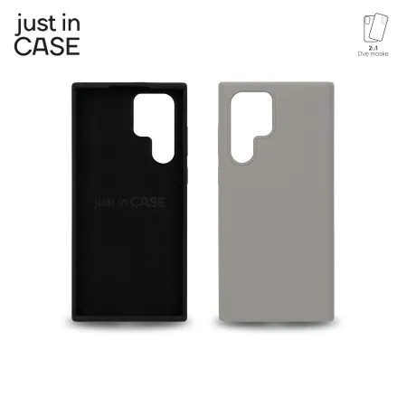 Just in case 2u1 extra case mix plus paket crni za S22 ultra ( MIXPL207BK )