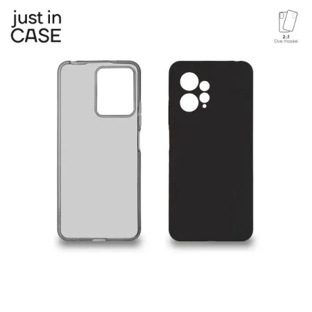 Just in case 2u1 extra case paket maski za telefon crni za Xiaomi redmi note 12 ( MIX321BK )