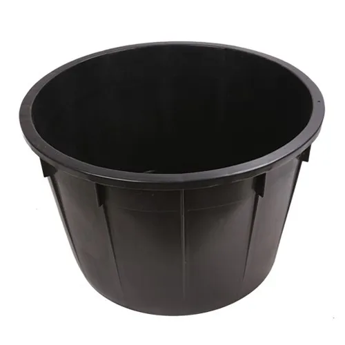 Kaca okrugla 350 l crna