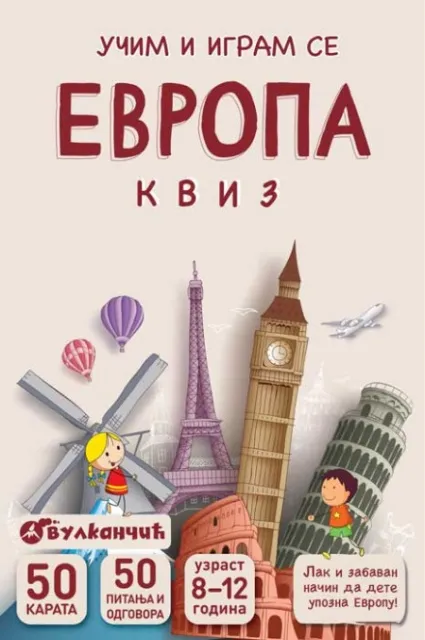 Karte - Evropa – Kviz ( 27000 )