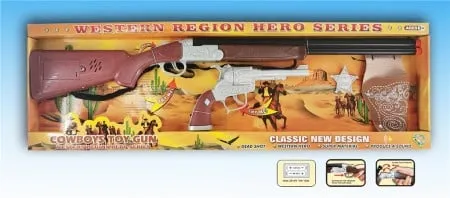 Kaubojski set - futrola sa puškom i pištoljem ( MKO822899 )
