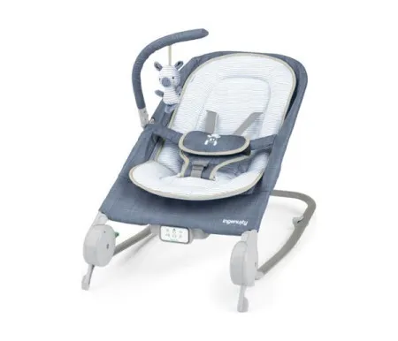 Kids ii ingenuity lezaljka happy belly chambray 0-6m ( masazno sediste) ( SKU16854 )