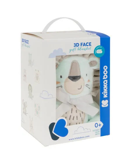 KikkaBoo bebi ćebence sa 3D vezom 75x100 Jungle King ( KKB50106 )
