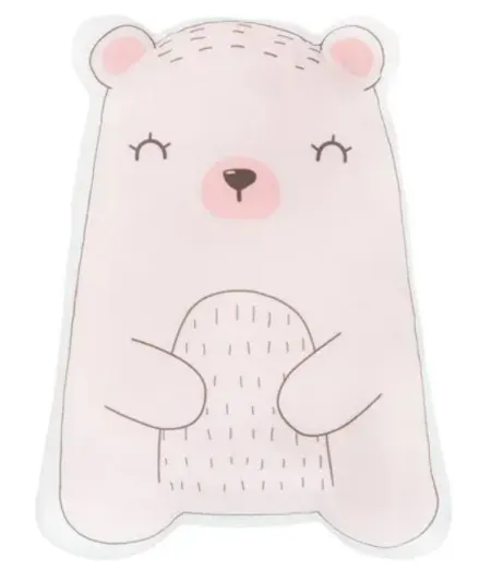 KikkaBoo dekorativni plišani jastuk igračka u obliku životinje bear with me pink ( KKB10280 )