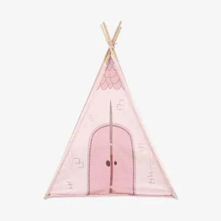 KikkaBoo Drveni šator sa prostirkom Pink House ( KKB10383 )