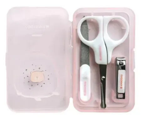 KikkaBoo manikir set za bebe 3 dela Savanna Pink ( KKB42103 )