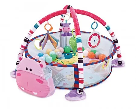 KikkaBoo podloga za igru sa 30 loptica hippo ( KKB10237 )