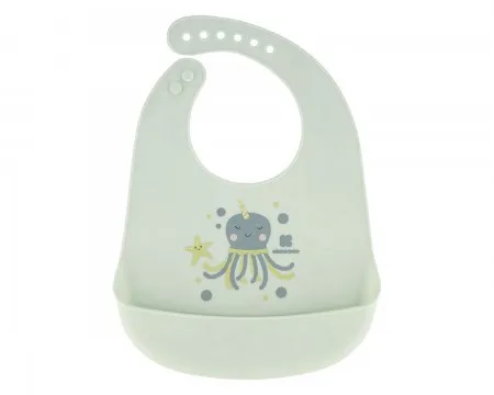 KikkaBoo silikonska portikla sea world octopus green ( KKB30012 )