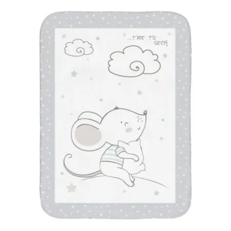KikkaBoo super soft baby ćebence 80x110 Joyful Mice ( KKB21129 )