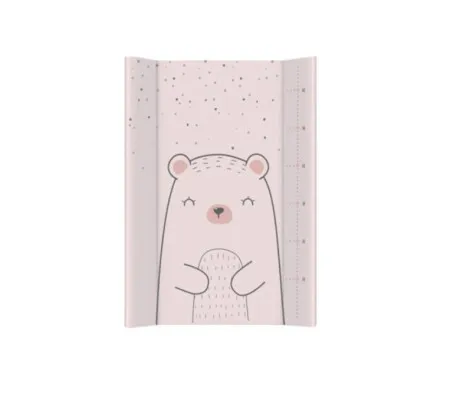 KikkaBoo tvrda podloga za povijanje 80x50cm Bear with me pink ( KKB61033 )