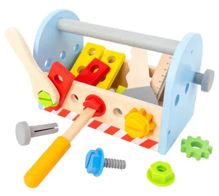 Kinder home drveni alat u kutiji, set za igru ( V03D150 )