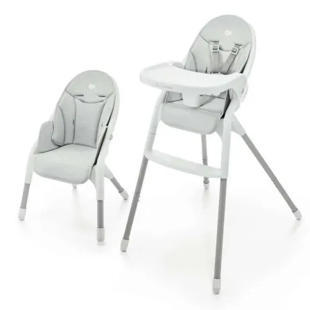 Kinderkraft stolica za hranjenje dinnly light grey ( KHDINN00LGR00 )
