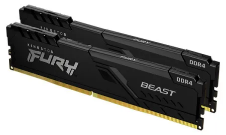 Kingston DDR4 16GB (2x 8GB) 3600MHz fury beast memory kit ( KF436C17BBK2/16 )