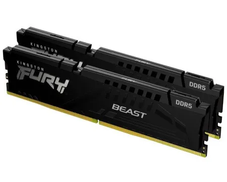 Kingston DIMM DDR5 64GB (2x32GB kit) 6000MT/s KF560C36BBEK2-64 fury beast expo memorija