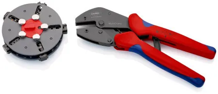Knipex krimp klešta MultiCrimp® sa izmenljivim čeljustima 5 delova ( 97 33 02 )