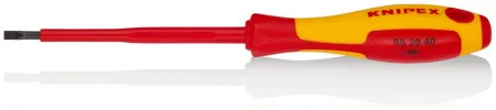 Knipex odvijač ravni 1000V VDE 4mm ( 98 20 40 )