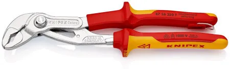 Knipex papagaj - cevna klešta Cobra® 1000V VDE 2 sa mogućnošću kačenja ( 87 26 250 T )