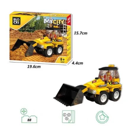 Kocke blocki - buldožer 88pcs ( 76/0230 )