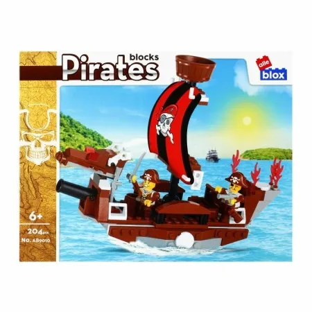 Kocke construction blocks pirates 204 pcs 525171 ( 08/1002 )