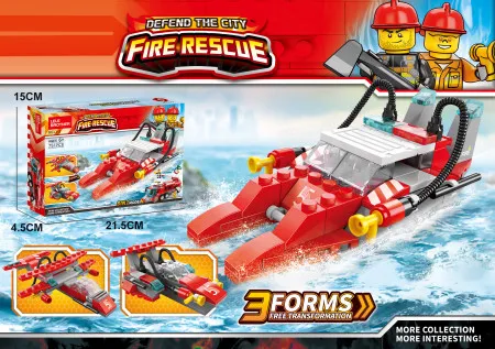 Kocke crbeni gliser sa kabinom ( 595998 )