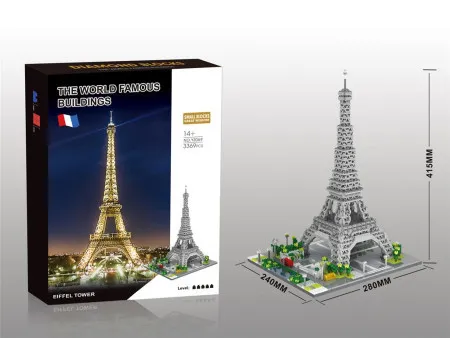 Kocke puzzle tower 3369 elemenata ( 888912 )