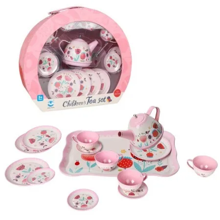 Kofer čajanka set cveće 15 elemenata ( 1040567 )
