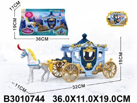 Kočija sa konjićem za igru ( 074402 - 4 )