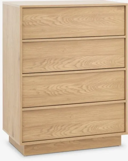 Komoda 4 fioke top. hrast