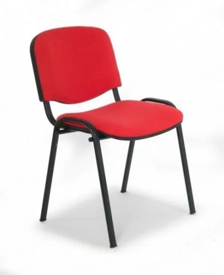 Konferencijska stolicxa Iso black C-2 crvena