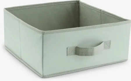 Korpa š28xd28xv13cm svetlo zelena