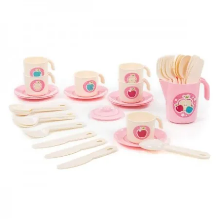 Kuhinjski set posuđa i pribora u mrežici ( 17/80097 )