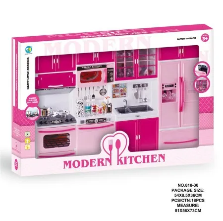 Kuhinjski set za igru roze ( MKH637200 )