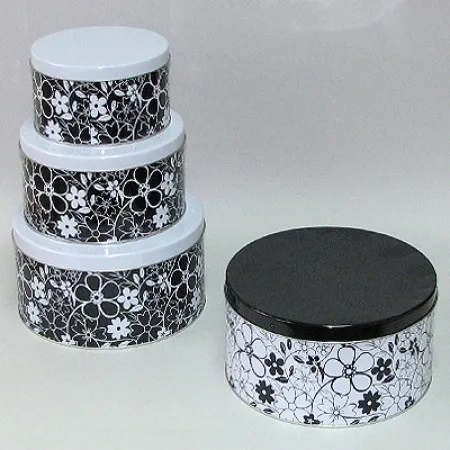 Kutija metalna 3u1 Cvetna dimenzije 20x10cm 140207