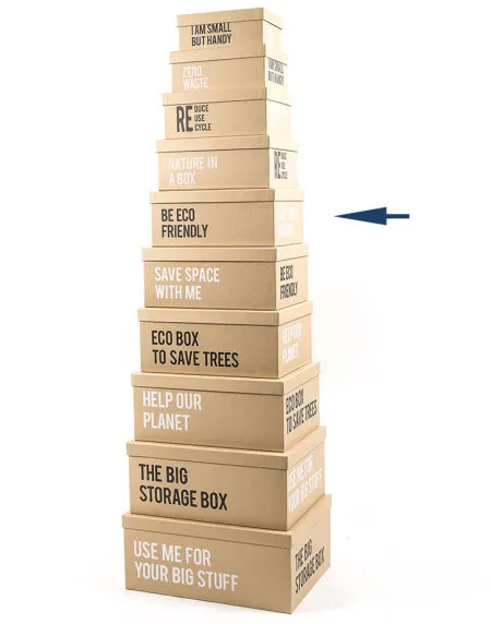 Kutija save the planet - be eco friendly ( 48159 )