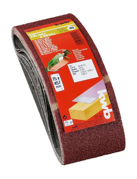 KWB brusna traka 75 x 457 mm, 10/1, GR 60 ( KWB 49901906 )