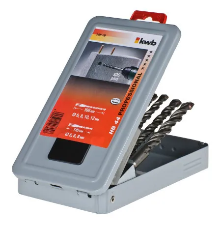 KWB profi HB44 SDS plus set burgija 7/1 | 50/110 5/6/8, 100/160 6-12 ( KWB 49240700 )