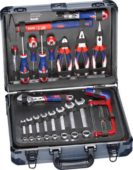 KWB set ručnog alata u aluminijumskom koferu, 129/1 ( KWB 49370780 )