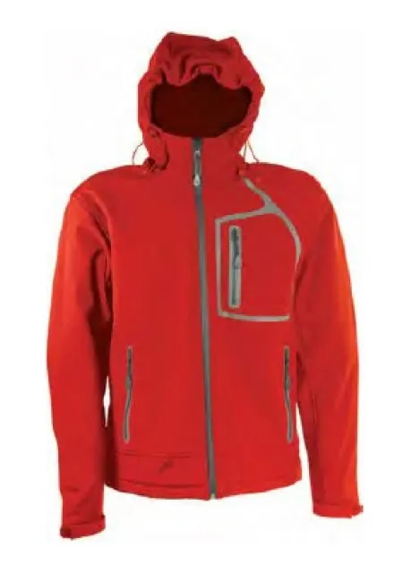Lacuna getout softshell jakna crvena william veličina l ( 5willrdl )