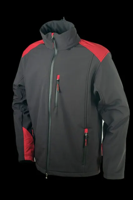 Lacuna getout softshell jakna dante crno-crvena veličina xxl ( 5danbkxxl )