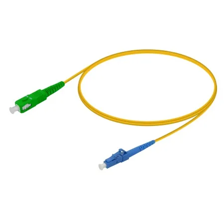 LanPlus Patchcord LC/UPC-SC/APC SM G.657.A1, Simplex 3.0mm 15.0m ( 6077 )