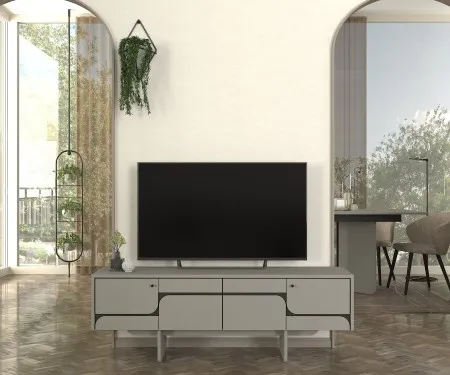 Lava tv komoda siva-antracit ( 0000407 )