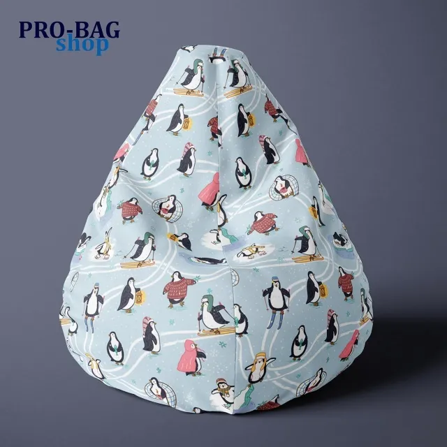 Lazy Bag - Pingvini na snegu ( 207 )