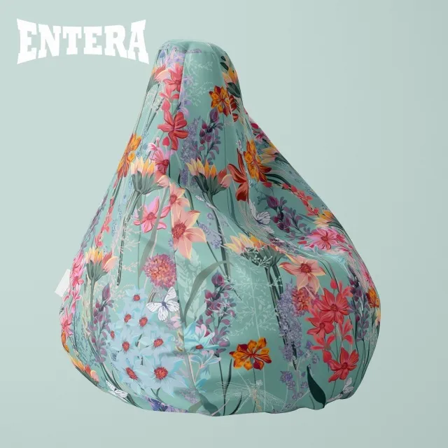 Lazy Bag - Tirkizna bašta, divlje cveće ( 196 )