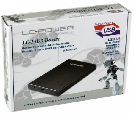 LC POWER HDD Rack LC Power 2.5" LC-25U3-Becrux SATA USB3.0