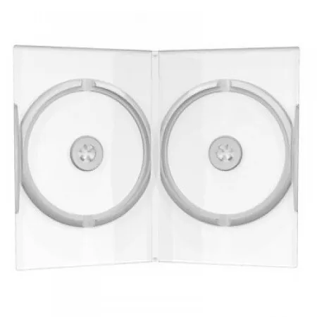 Ledlux kutija za 2 DVD diska super providna 14MM transparent ( 955DP/Z )